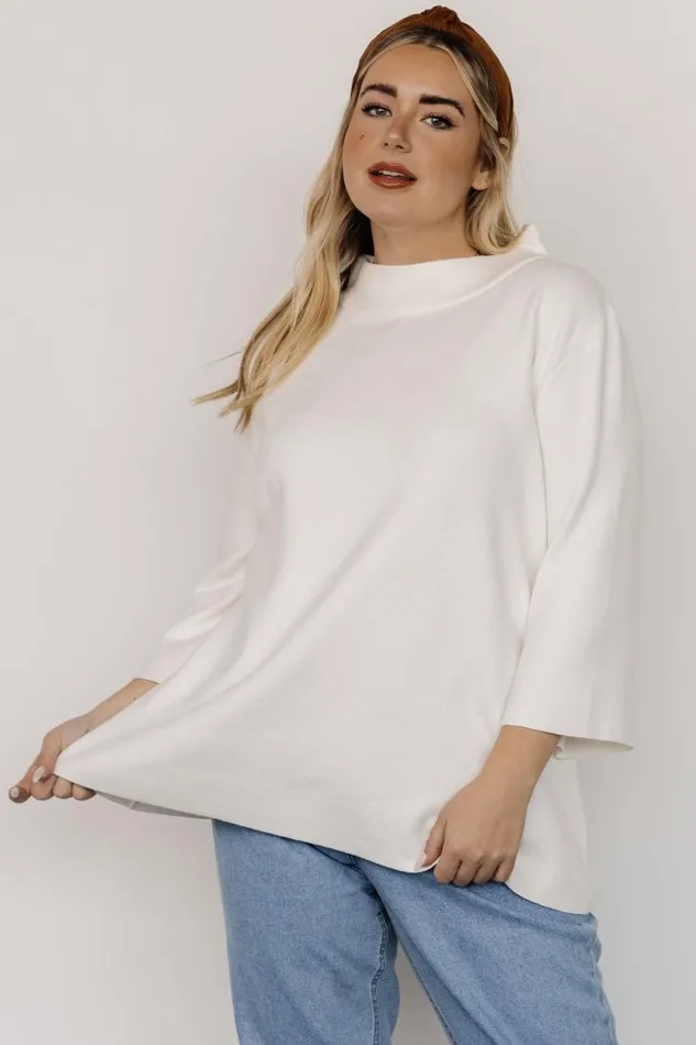 Women Zola Bell Sleeve Sweater Off White Baltic Born Sweaters Women Zola Bell Sleeve Sweater Off White Baltic Born Sweaters