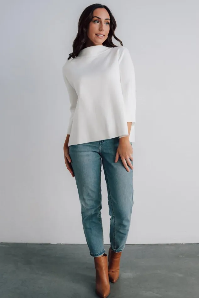 Women Zola Bell Sleeve Sweater Off White Baltic Born Sweaters Women Zola Bell Sleeve Sweater Off White Baltic Born Sweaters
