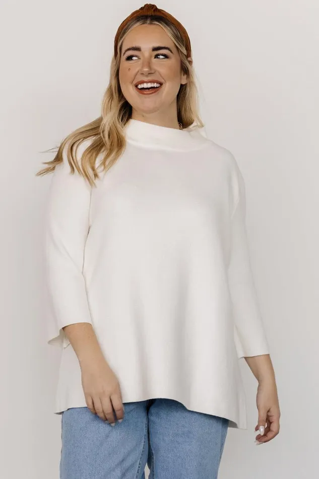 Women Zola Bell Sleeve Sweater Off White Baltic Born Sweaters Women Zola Bell Sleeve Sweater Off White Baltic Born Sweaters