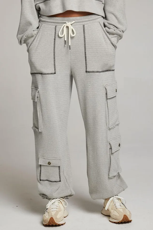 Womens Bottoms Chaser Brand Bily Heather Grey Jogger