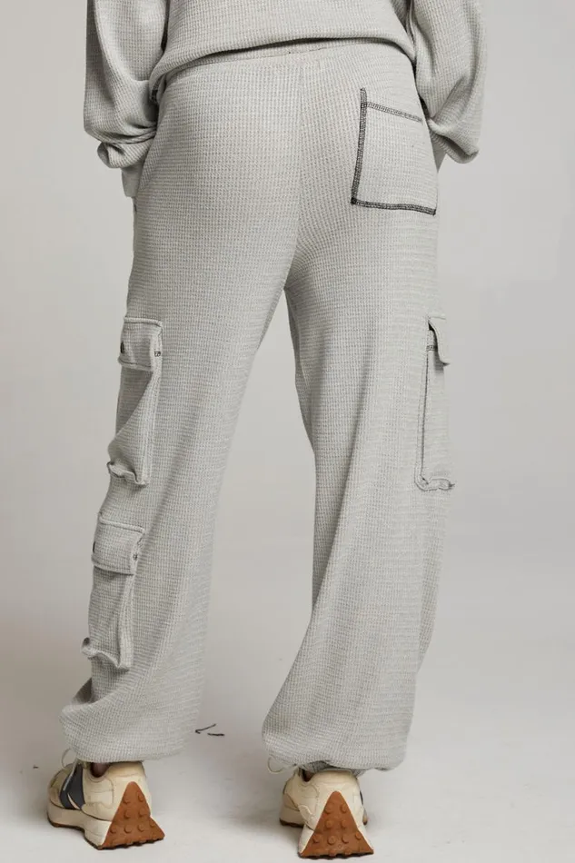 Womens Bottoms Chaser Brand Bily Heather Grey Jogger