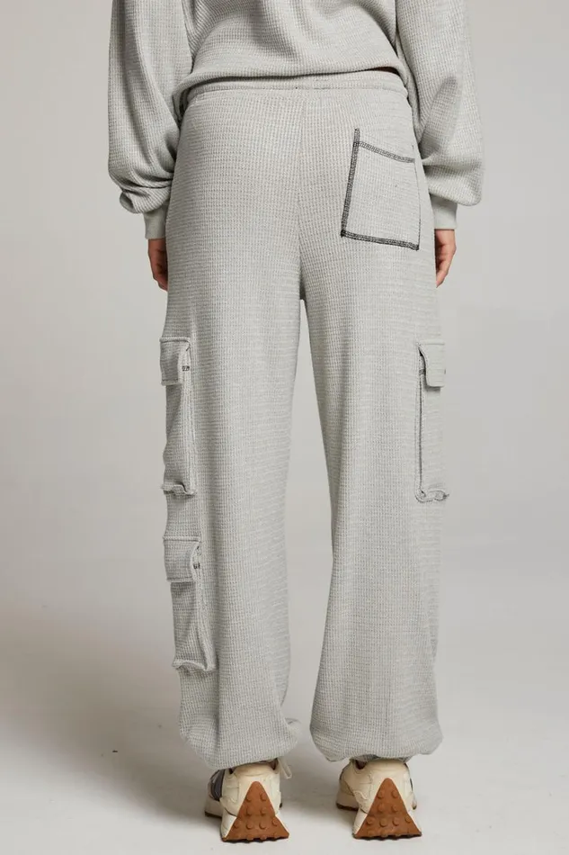Womens Bottoms Chaser Brand Bily Heather Grey Jogger