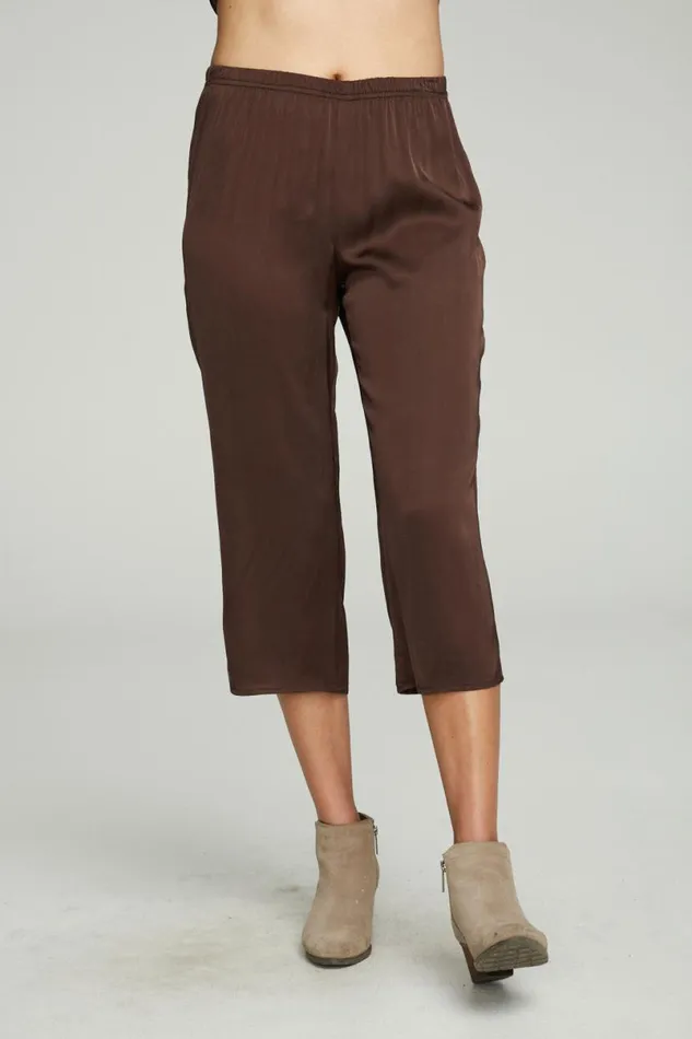 Womens Bottoms Chaser Brand Cropped Wide Leg Culotte