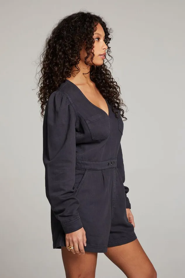 Womens Bottoms Chaser Brand Sami Licorice Romper