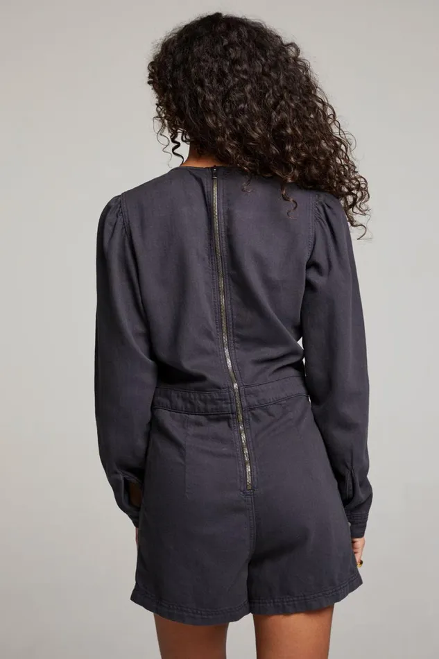 Womens Bottoms Chaser Brand Sami Licorice Romper