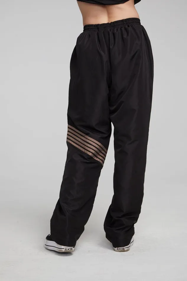 Womens Bottoms Chaser Brand Yoko Shadow Black Jogger