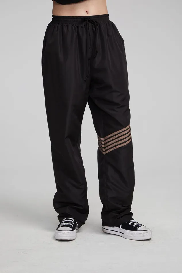 Womens Bottoms Chaser Brand Yoko Shadow Black Jogger