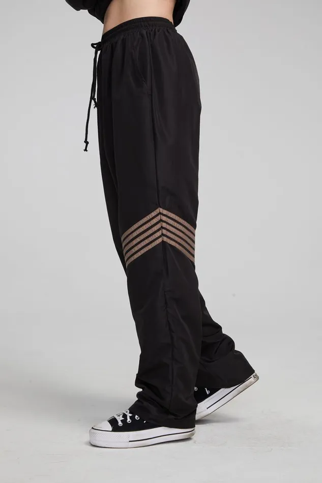 Womens Bottoms Chaser Brand Yoko Shadow Black Jogger