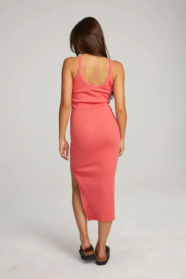 Womens Dresses Chaser Brand Serra Flame Midi Dress