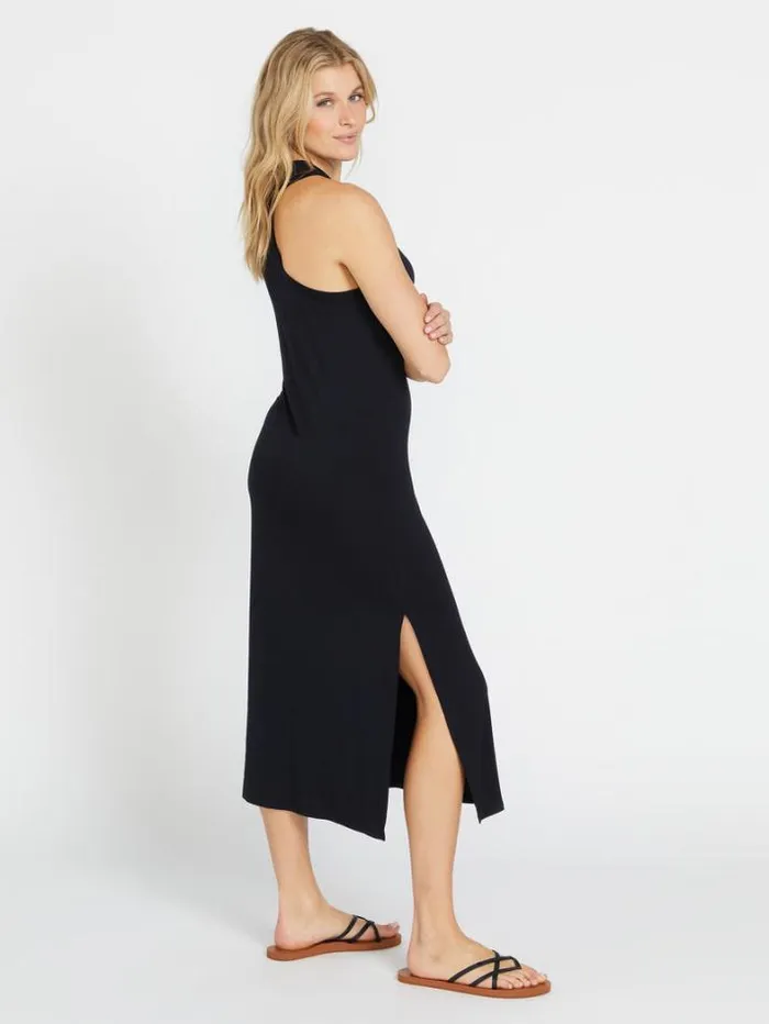 Womens Dresses Volcom Stone Light Dress 8211 Black