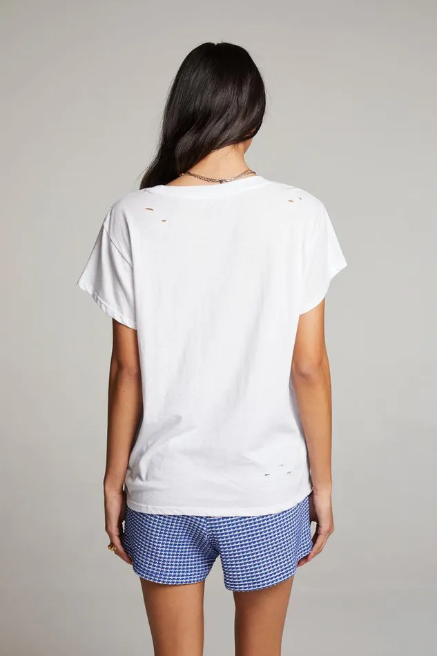 Womens Graphics Chaser Brand Guns N039 Roses Classic Logo Tee