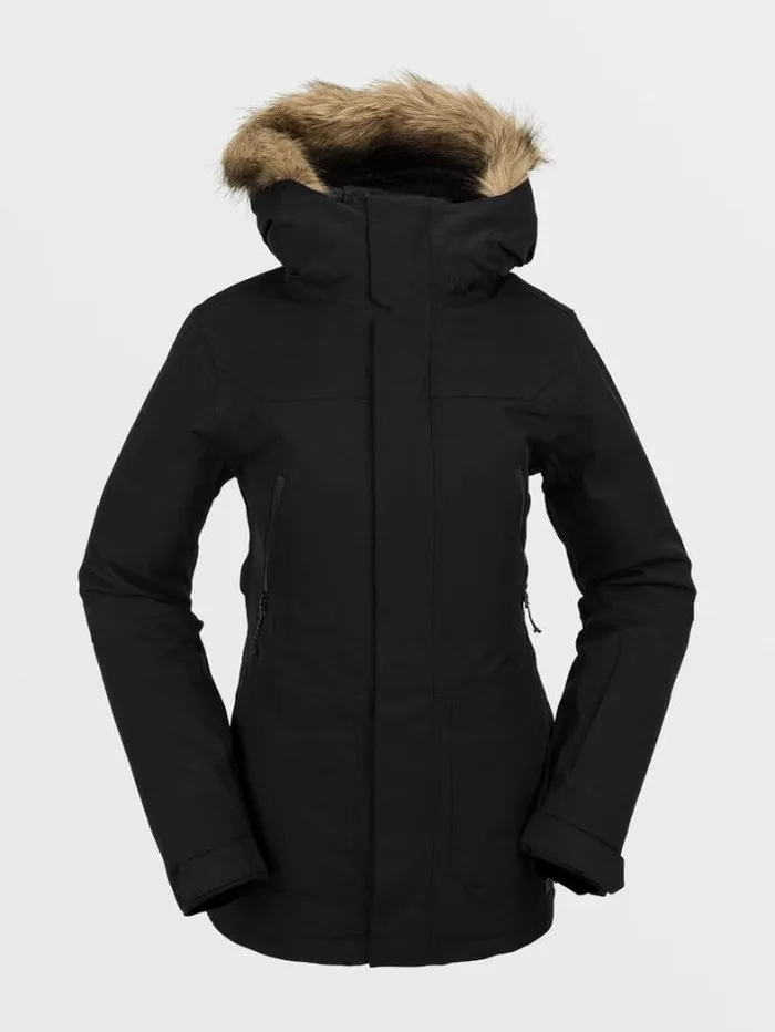 Womens Jackets Volcom Shadow Insulated Jacket 8211 Black