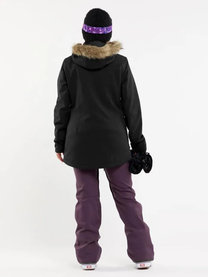 Womens Jackets Volcom Shadow Insulated Jacket 8211 Black