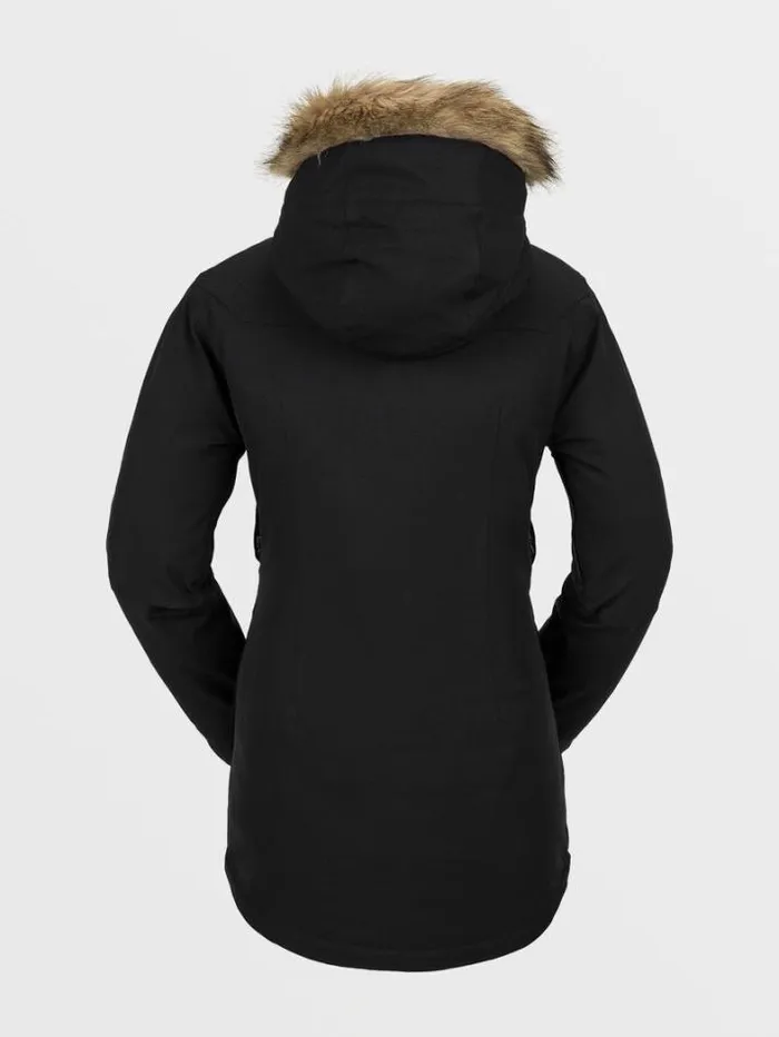 Womens Jackets Volcom Shadow Insulated Jacket 8211 Black