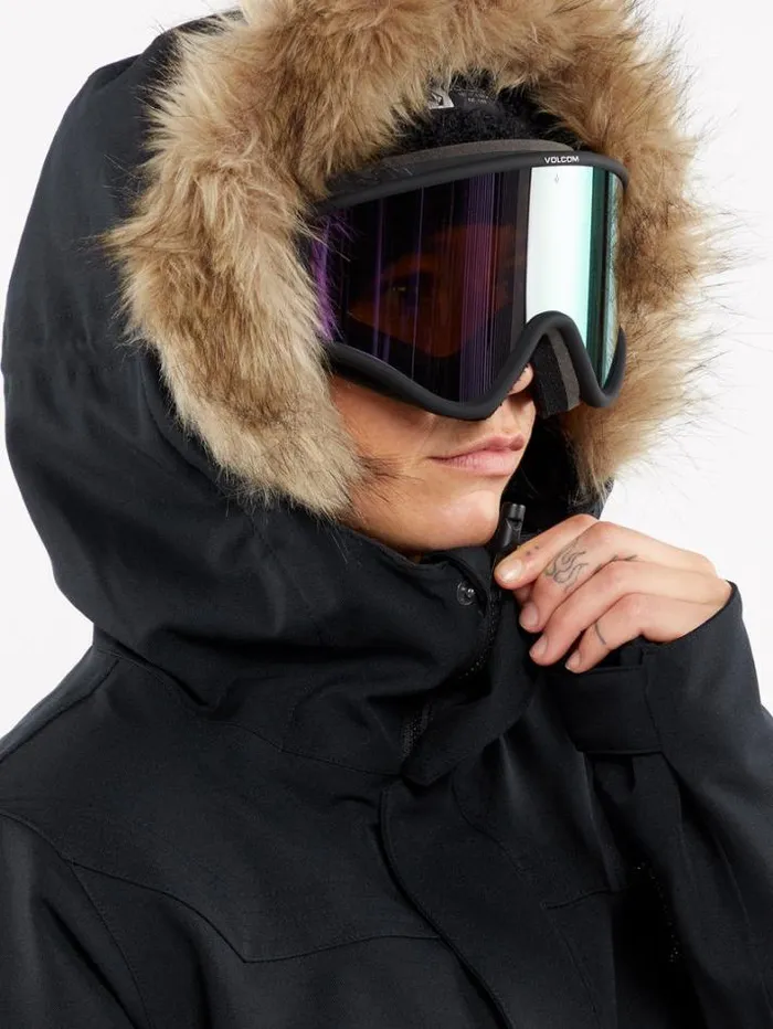 Womens Jackets Volcom Shadow Insulated Jacket 8211 Black