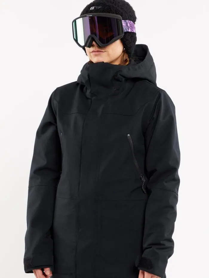 Womens Jackets Volcom Shadow Insulated Jacket 8211 Black