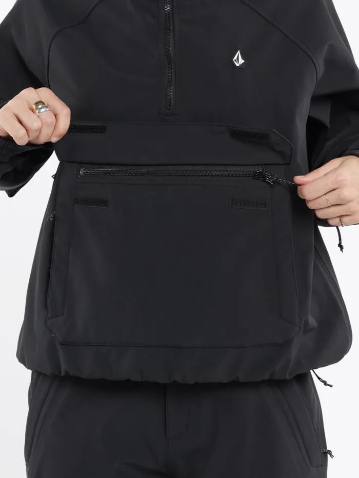 Womens Jackets Volcom Sinter Bonded Stretch Jacket 8211 Black