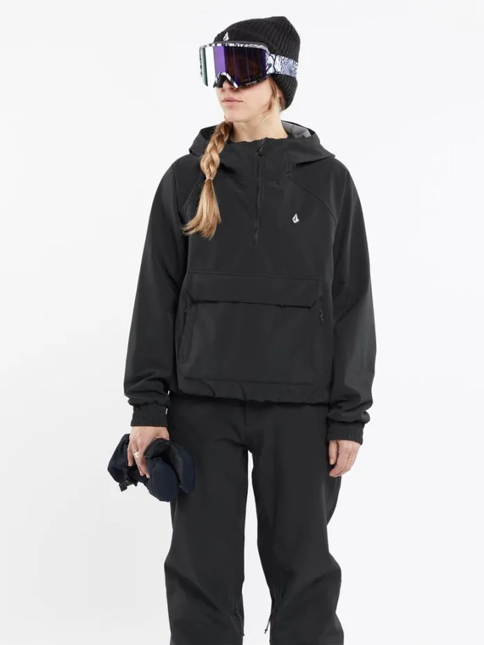 Womens Jackets Volcom Sinter Bonded Stretch Jacket 8211 Black