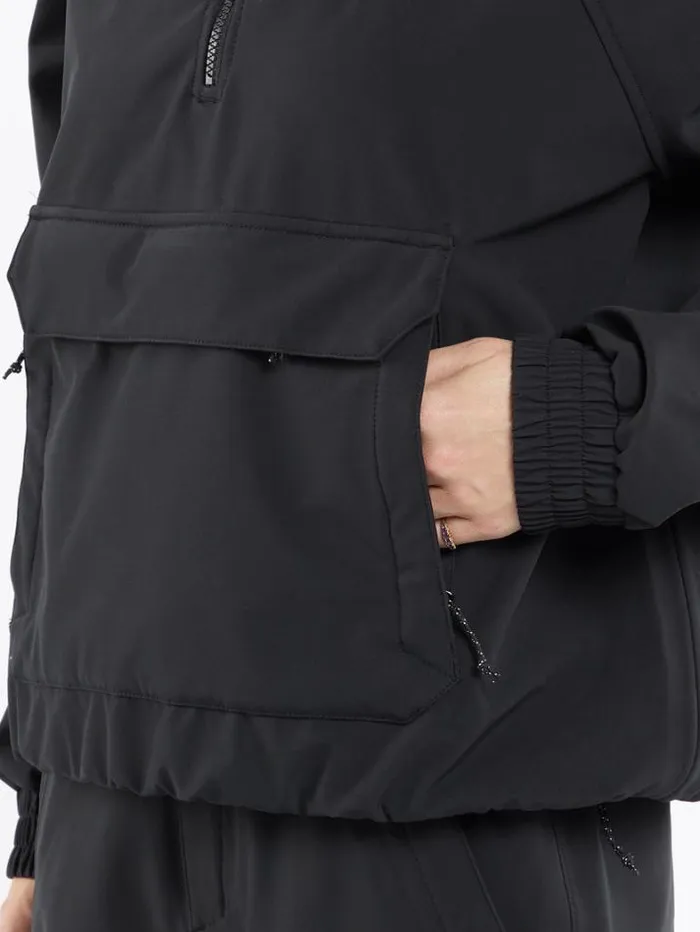 Womens Jackets Volcom Sinter Bonded Stretch Jacket 8211 Black