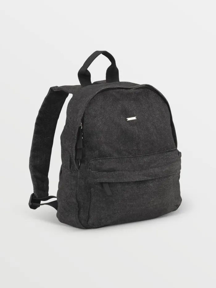WomensKids Bags and Backpacks Volcom Volstone Mini Backpack 8211 Black