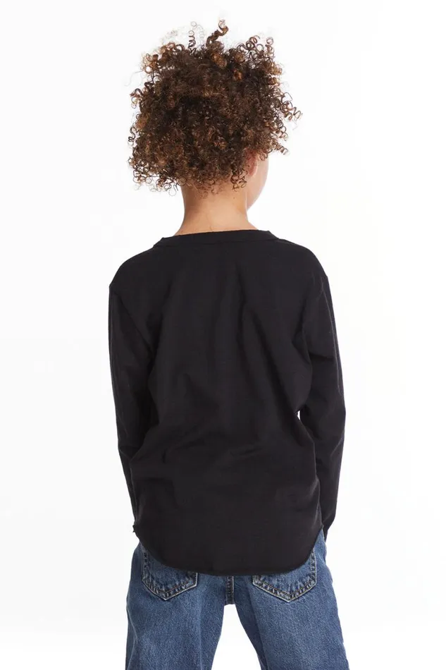 WomensKids Music Chaser Brand Woodstock Peace Love Music Girls Long Sleeve