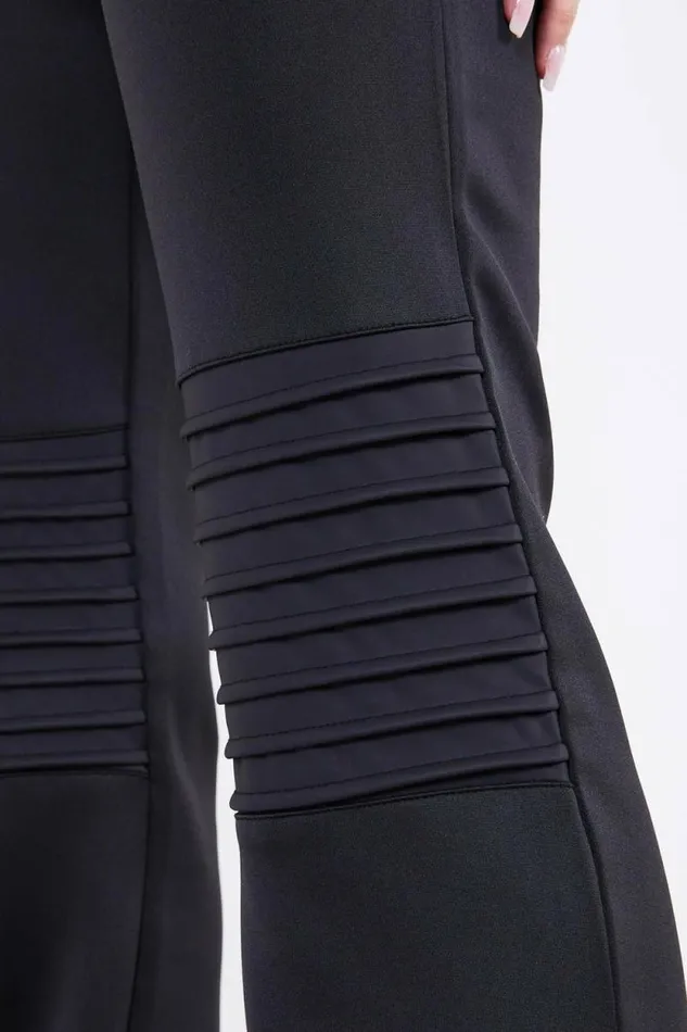 Womens Lessie Neoprene Leather Ski Pants Jameson Carter Loungewear