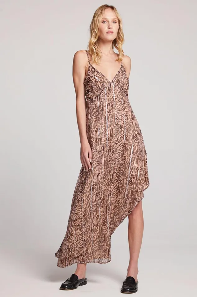 Womens Loungewear Chaser Brand Kiss Classic Leopard Slip Dress