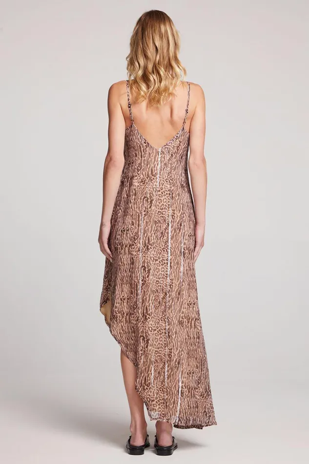 Womens Loungewear Chaser Brand Kiss Classic Leopard Slip Dress