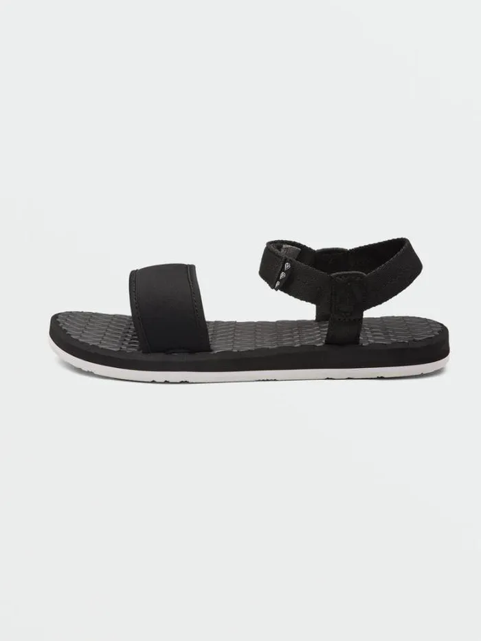Womens Sandals Volcom VCo Trail Sandals 8211 Black