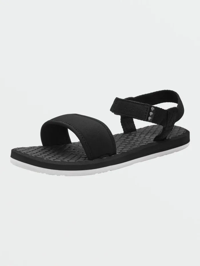 Womens Sandals Volcom VCo Trail Sandals 8211 Black