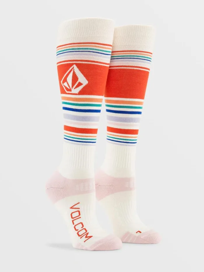 Womens Socks Volcom Tundra Tech Socks 8211 White