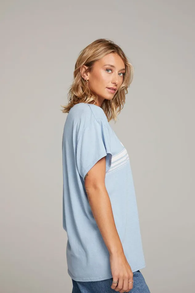 Womens Tops Chaser Brand Bonjour Tee