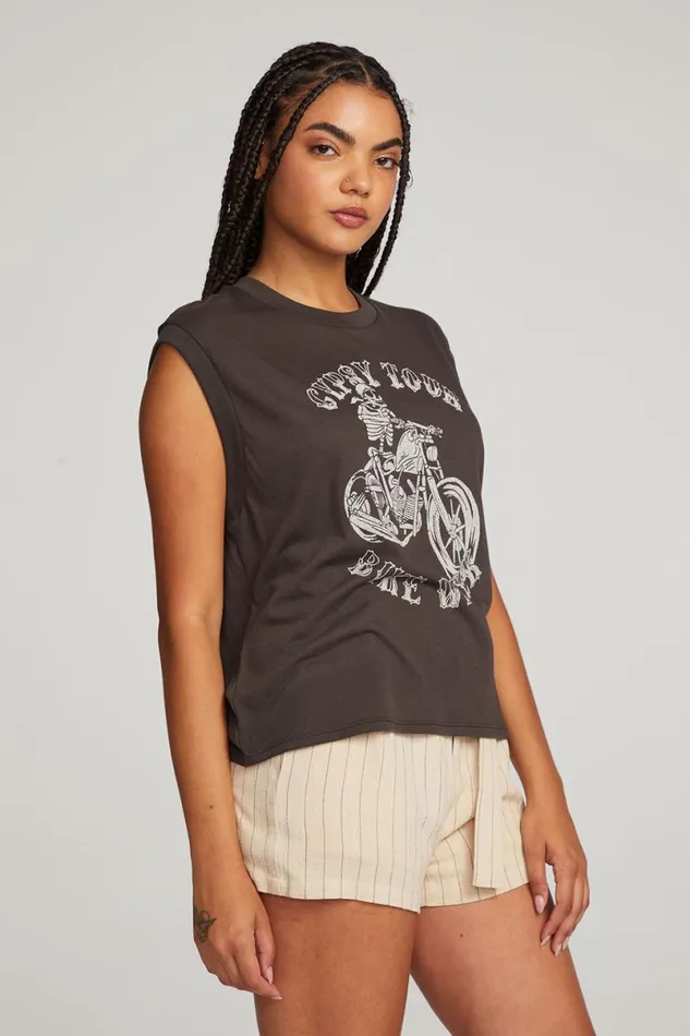 Womens Tops Chaser Brand Gypsy Tour Tank