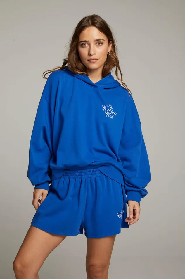 Womens Tops Chaser Brand The Cocktail Club Pullover Hoodie