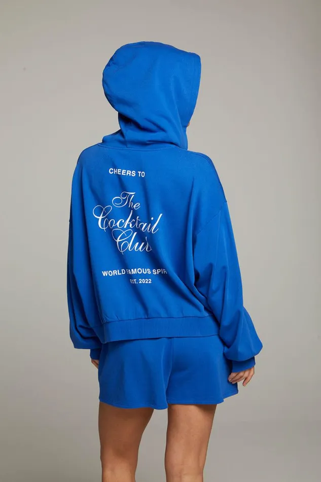 Womens Tops Chaser Brand The Cocktail Club Pullover Hoodie