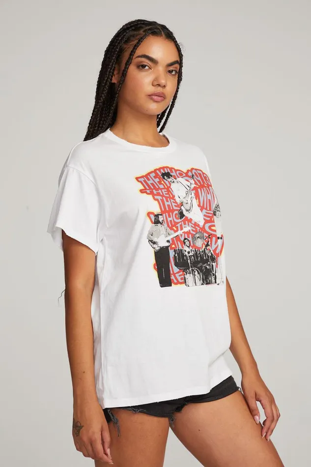 Womens Tops Chaser Brand The Who 1973 Tee