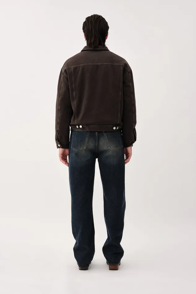 Wonhundred Coats and Jackets Men Shawn Overdye 8211 Black Olive