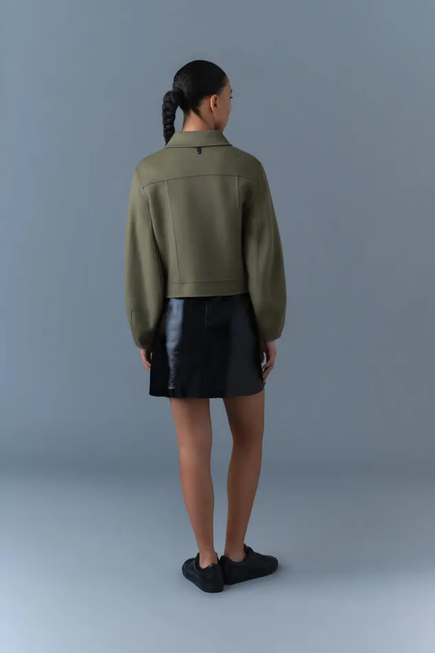 Wool Coats Women Mackage LALI DoubleFace Wool Short Jacket Black Wool Coats Women Mackage LALI DoubleFace Wool Short Jacket Black