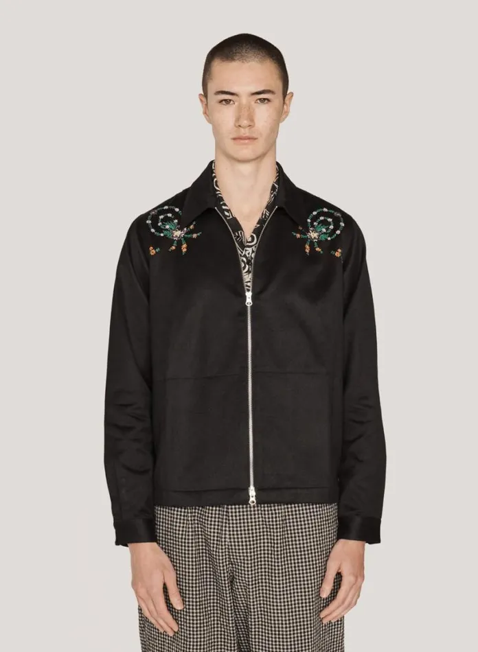 YMC Bowie Jacket Black Mens Outerwear