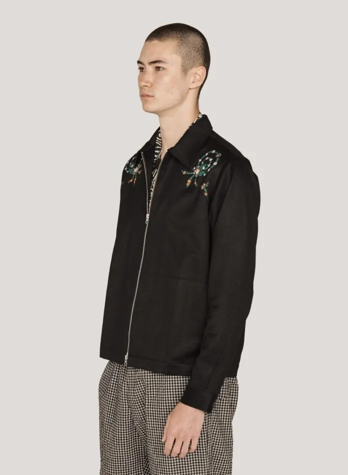 YMC Bowie Jacket Black Mens Outerwear