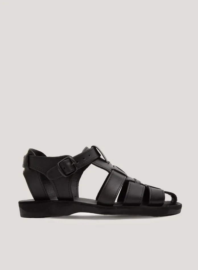 YMC Caged Sandal Black Womens Footwear