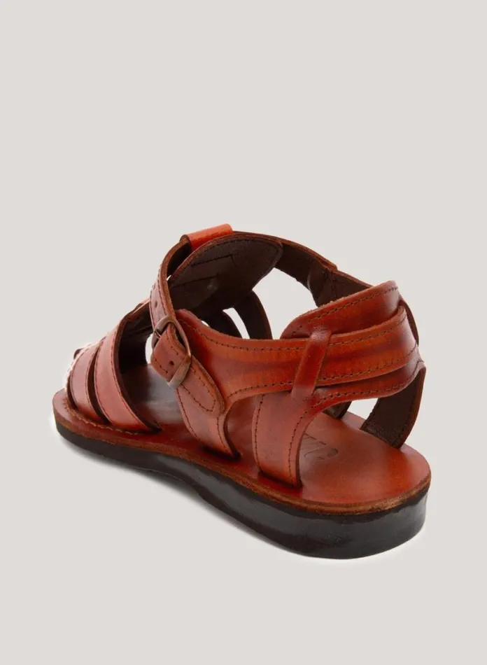 YMC Caged Sandal Brown Womens Footwear