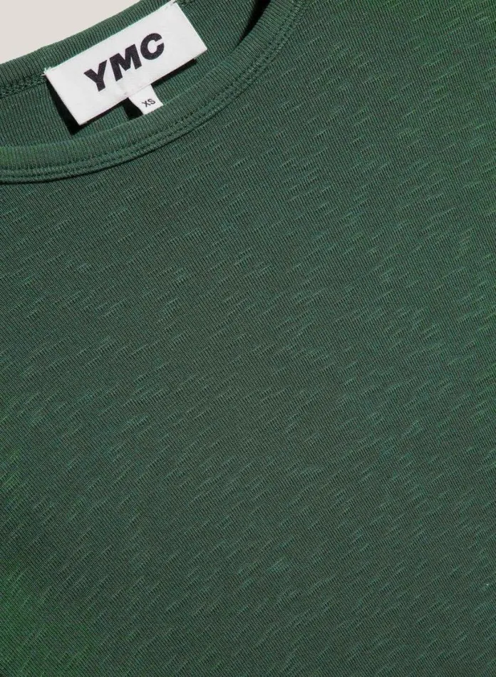 YMC Charlotte Long Sleeve T Shirt Green Womens TShirts