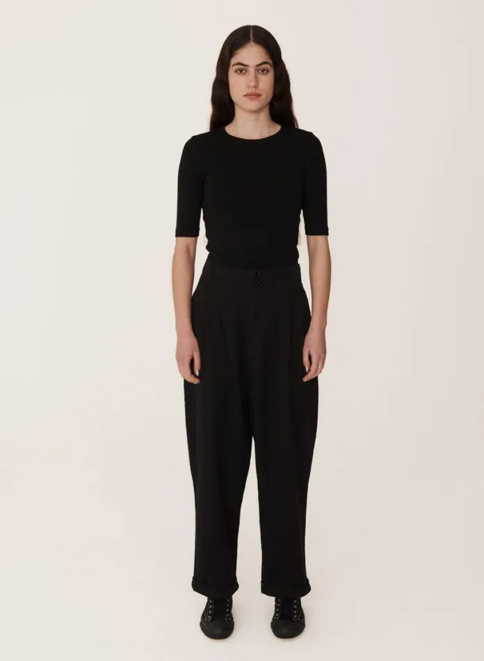 YMC Earth Keaton Trouser Black Womens Earth