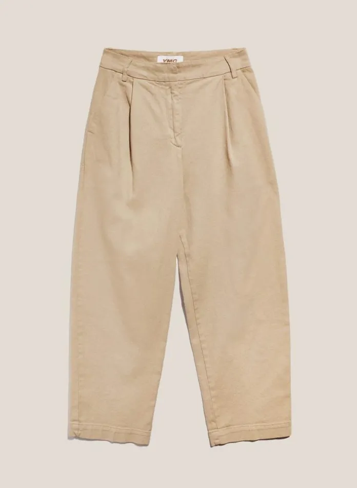 YMC Earth Market Trouser Sand Womens Earth
