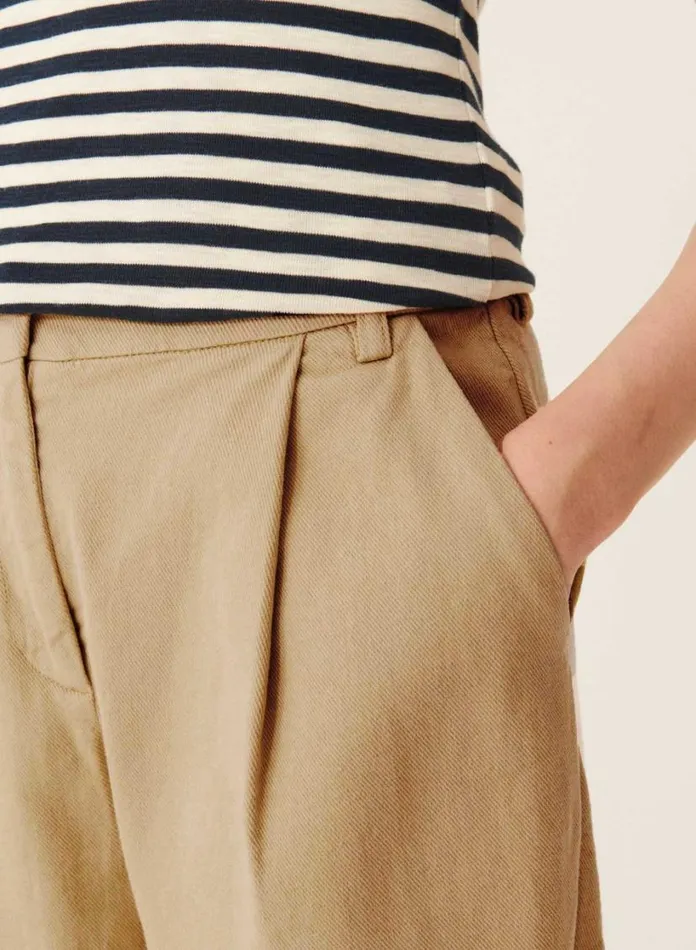 YMC Earth Market Trouser Sand Womens Earth