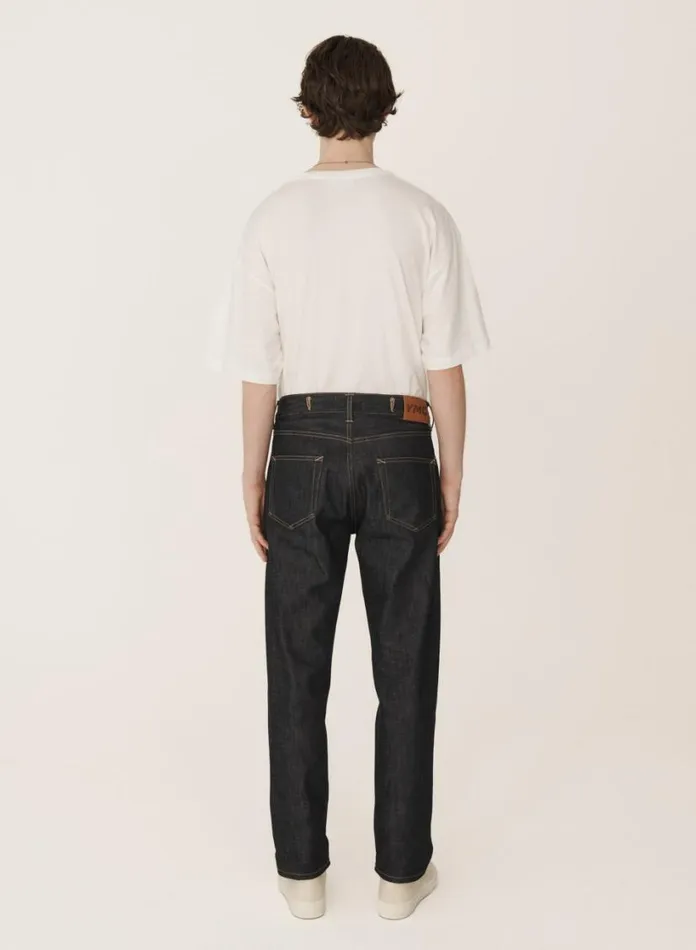 YMC Earth Tearaway Selvedge Denim Jeans Dark Indigo Mens Earth