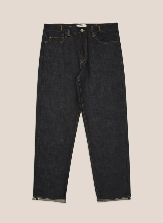 YMC Earth Tearaway Selvedge Denim Jeans Dark Indigo Mens Earth