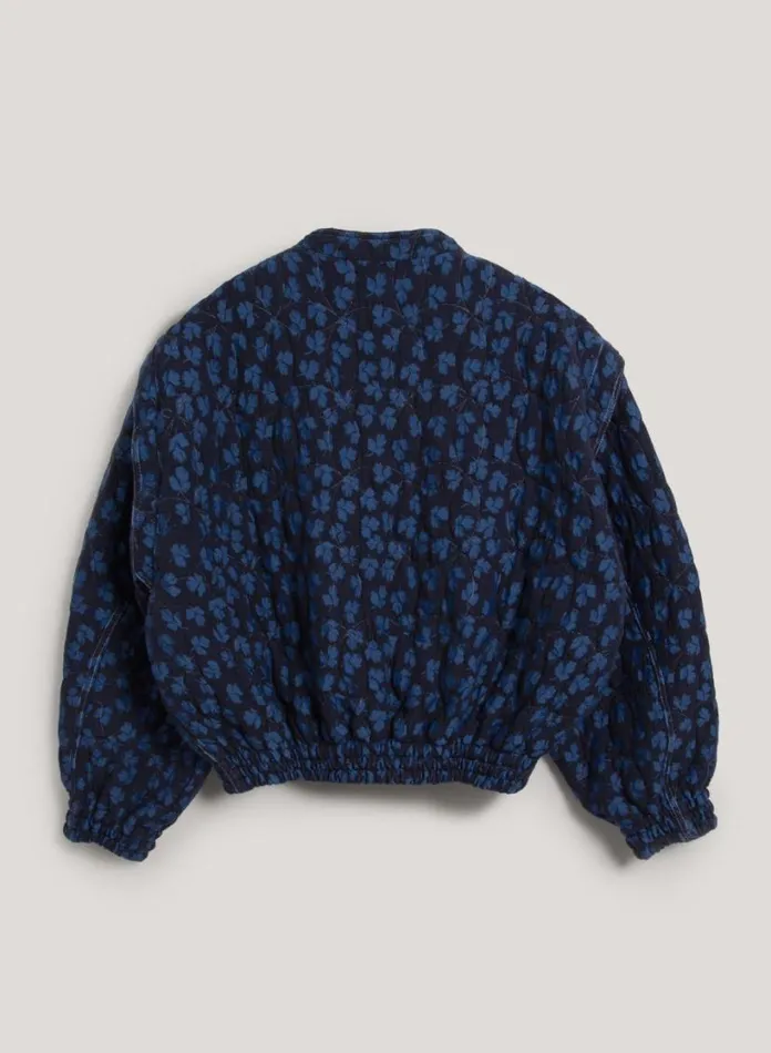 YMC Jordan Jacket Blue Multi Womens Outerwear