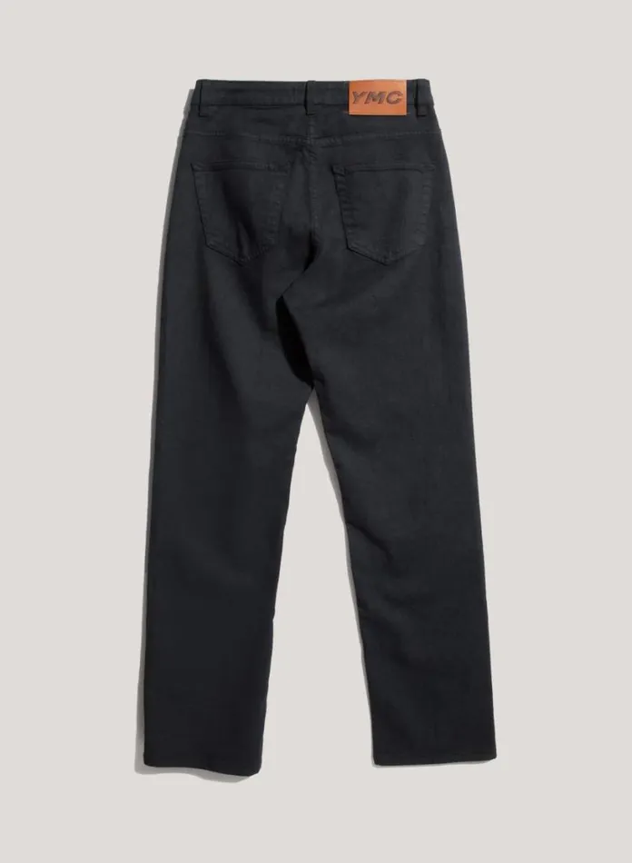 YMC Patti Cotton Twill Jeans Black Womens Trousers